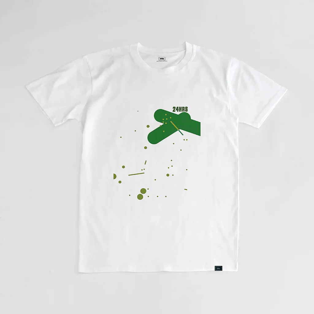 24hrs T-Shirt in White