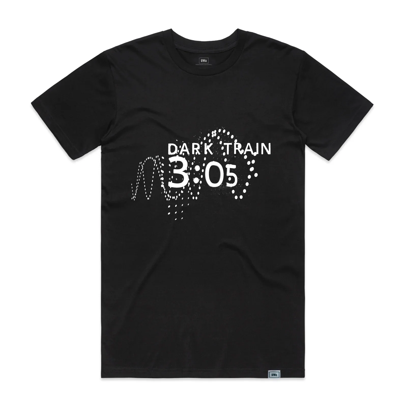 Dark & Long (Dark Train) 3:05 T-Shirt in Black