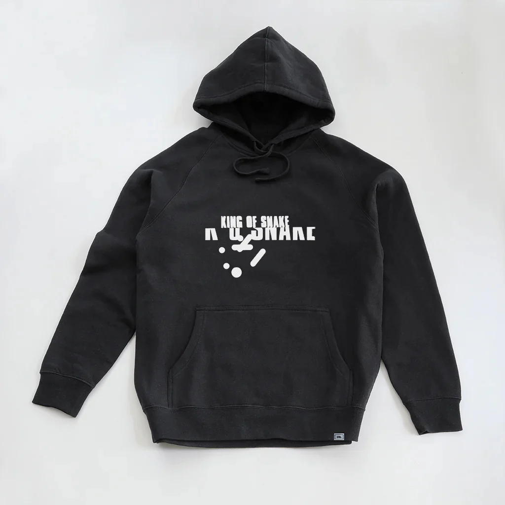 King Of Snake Hoodie in Black