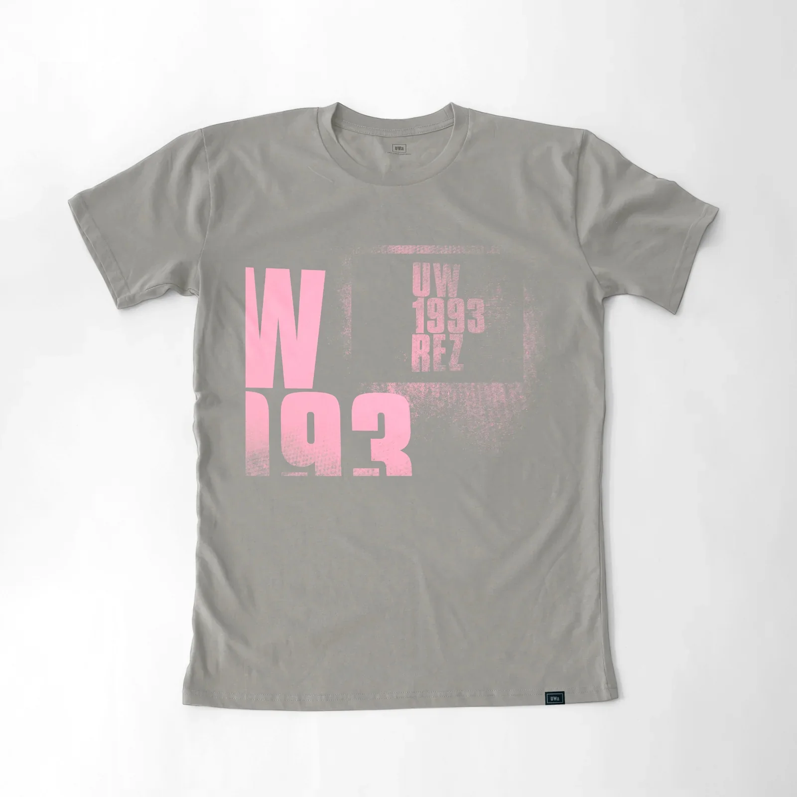 REZ Newsprint T-Shirt in Grey